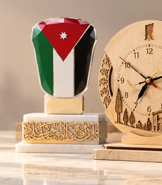 منتجات Craftory مخصصة بتصميم مستوحى من الهوية الأردنية
