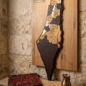 خريطة فلسطين متعددة الطبقات من Craftory